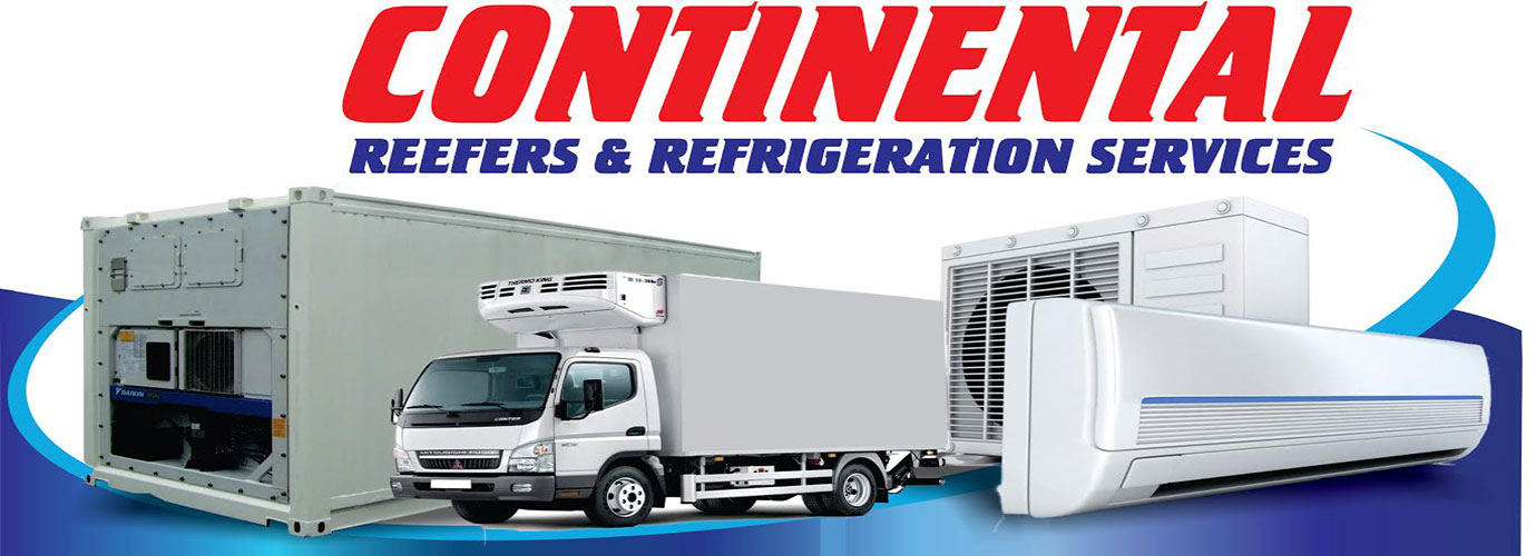 Reefer containers at the terminal